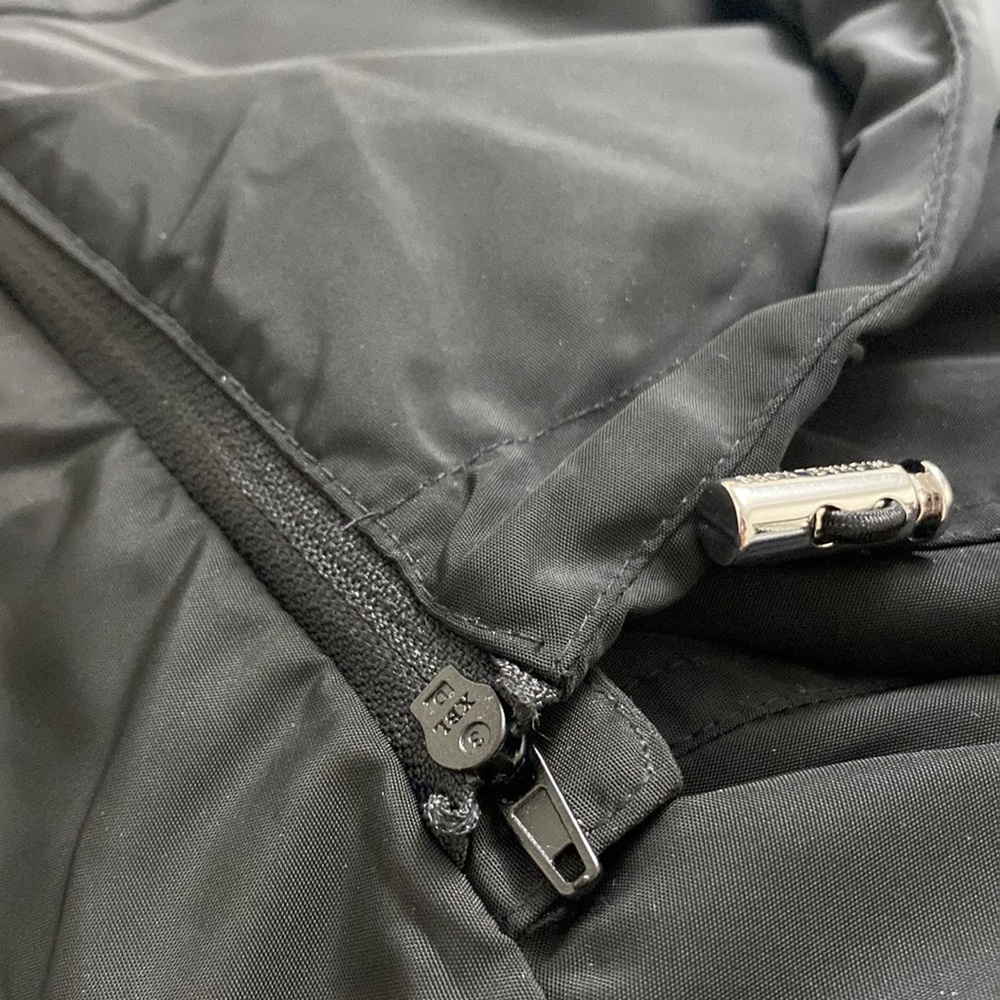 Michael Kors Black Anorak Zip Front Rain Jacket - Picture 5 of 16